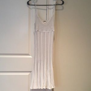 Free People cream sweater dress